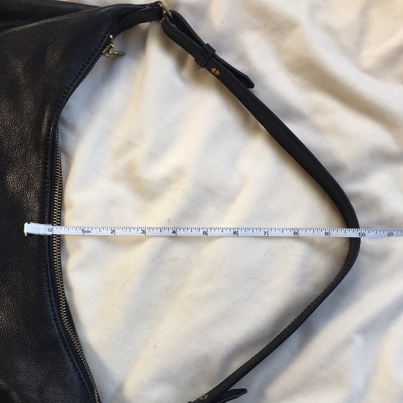 Fossil black zip shoulder bag - Picture 13 of 15